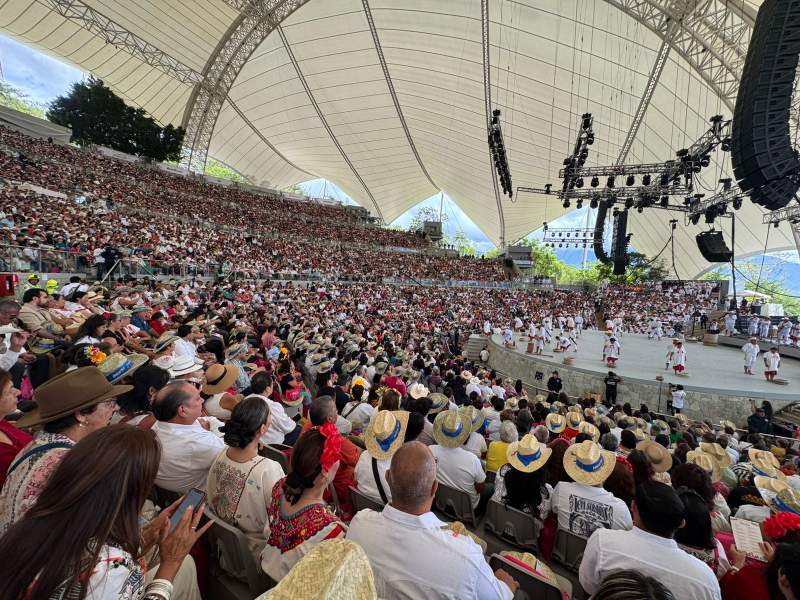 Reportan saldo blanco en el comienzo de la octava de la Guelaguetza 2025