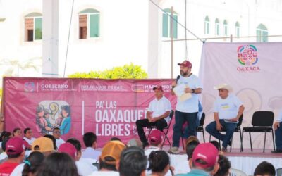 Arranca Gobierno de Oaxaca Programa Estatal de Paz en Santa María Tonameca.