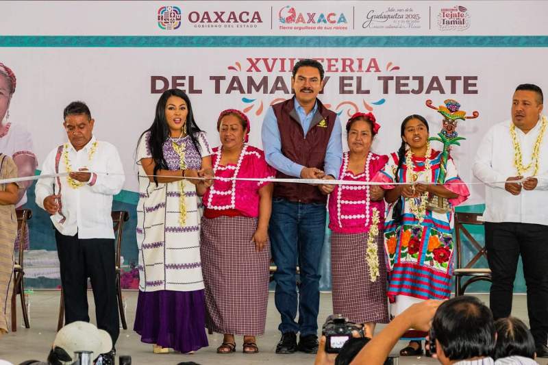 Celebra Oaxaca la XVIII Feria del Tejate y el Tamal: sabores ancestrales que fortalecen nuestra identidad