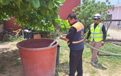 Con pipas, instruye Miguel Quetu el suministro de agua de la ventosa ante desabasto