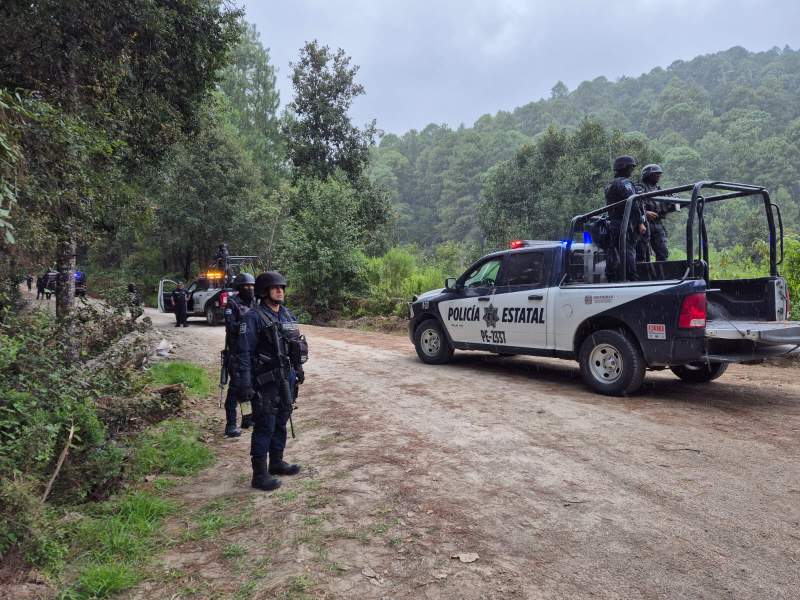 Despliega Gabinete de Seguridad operativo en la Sierra Juárez por la Paz Territorial
