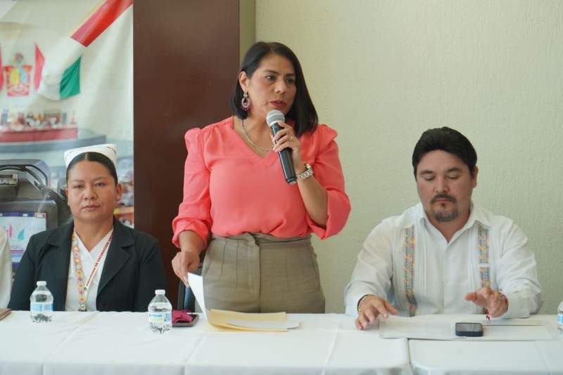 Diputada Tania López reconoce el liderazgo de Claudia Sheinbaum y Salomón Jara para garantizar salud y atención digna en las 8 regiones del estado.