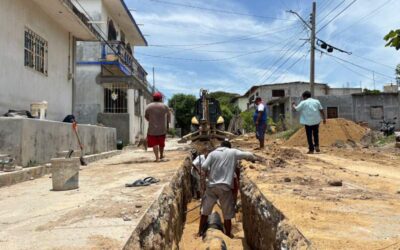 El gobierno municipal prioriza la atención del drenaje en la Séptima Sección