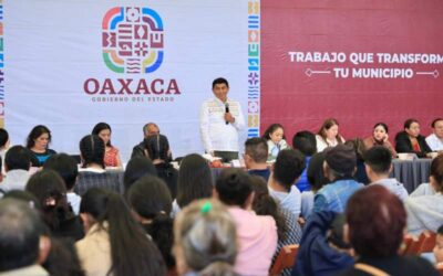 Lleva Primavera Oaxaqueña bienestar a San Juan Atepec con la construcción de planta de tratamiento de aguas residuales