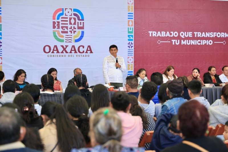 Lleva Primavera Oaxaqueña bienestar a San Juan Atepec con la construcción de planta de tratamiento de aguas residuales