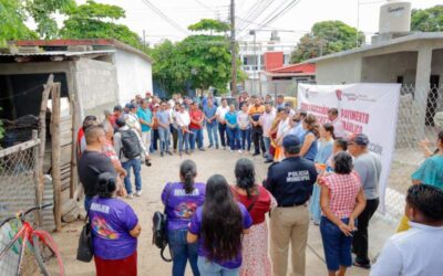 Miguel Sánchez inicia la pavimentación del callejón Miércoles Santo para dar a las familias del barrio Panteón Viejo un camino digno