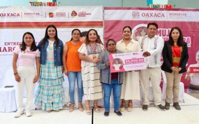 Con entrega de apoyos, Gobierno de Oaxaca respalda a mujeres y sus familias en Juxtlahuaca