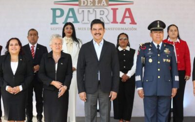 Destaca Ray Chagoya valores patrios en ceremonia del 15 de septiembre
