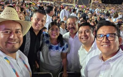 Grupo Parlamentario de Morena en Oaxaca respalda gestión de Claudia Sheinbaum en Primer Año de Gobierno