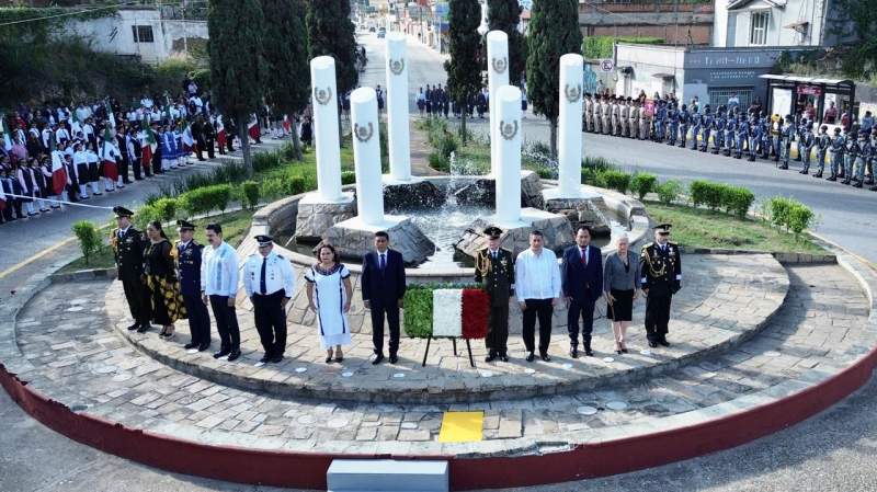 Honra Salomón Jara valentía y coraje de los Niños Héroes de Chapultepec en defensa de la patria