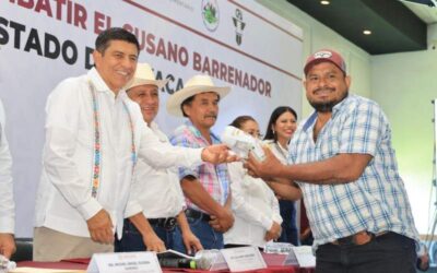 Lidera Gobernador de Oaxaca esfuerzos para proteger la ganadería y economía por gusano barrenador