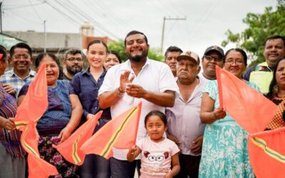¡Más obras para nuestra gente! Miguel Quetu anuncia pavimentación de las calles Rubén Jaramillo y Melchor Ocampo