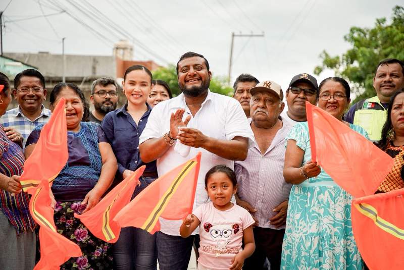 ¡Más obras para nuestra gente! Miguel Quetu anuncia pavimentación de las calles Rubén Jaramillo y Melchor Ocampo