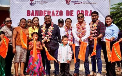 Miguel Quetu arranca obra de drenaje en la colonia Eliseo Martínez Bello