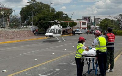 Realizan traslado aéreo directo al Hospital Dr. Aurelio Valdivieso de persona proveniente de Santiago Amoltepec