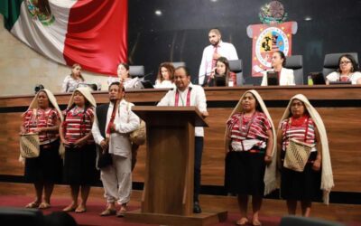 Reconoce Congreso local como elementos identitarios, materiales e inmateriales los conocimientos, técnicas, diseños y bordados de la indumentaria típica de Santo Tomás Ocotepec