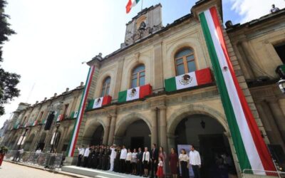 Preside Salomón Jara Desfile Cívico – Militar conmemorativo al 215 Aniversario de la Independencia de México