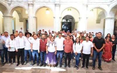 Atiende Salomón Jara demanda de justicia social de la organización “23 de Octubre”