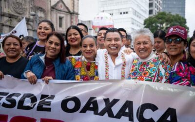 Con Claudia Sheinbaum la transformación avanza, afirman diputadas y diputados de Morena en Oaxaca
