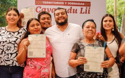 Durante tres días, las jornadas “Cáyapadu Lii” acercarán trámites y apoyos a familias de Juchitán: Miguel Quetu