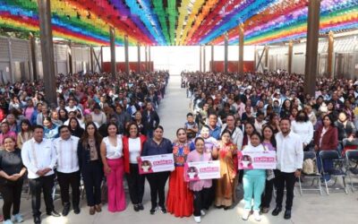 Entrega Sebienti más de mil 800 créditos a la palabra Mujer Primavera