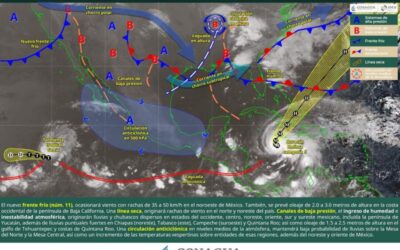 Este lunes se prevé estabilidad atmosférica en Oaxaca: Protección Civil
