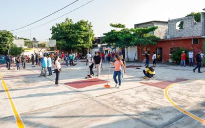 Juchitán recupera cuatro espacios públicos con el programa estatal “Oaxaca Segura”