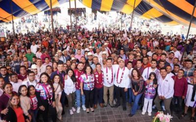 La Sierra Mazateca respalda el proyecto de transformación: Morena