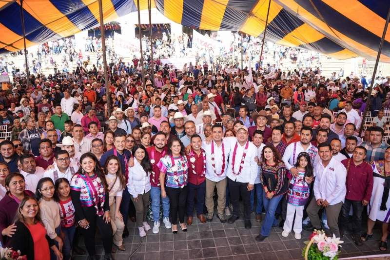 La Sierra Mazateca respalda el proyecto de transformación: Morena