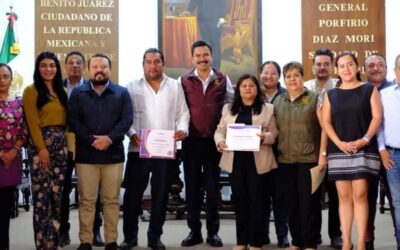 Oaxaca de Juárez recibe reconocimiento por su compromiso con la transparencia