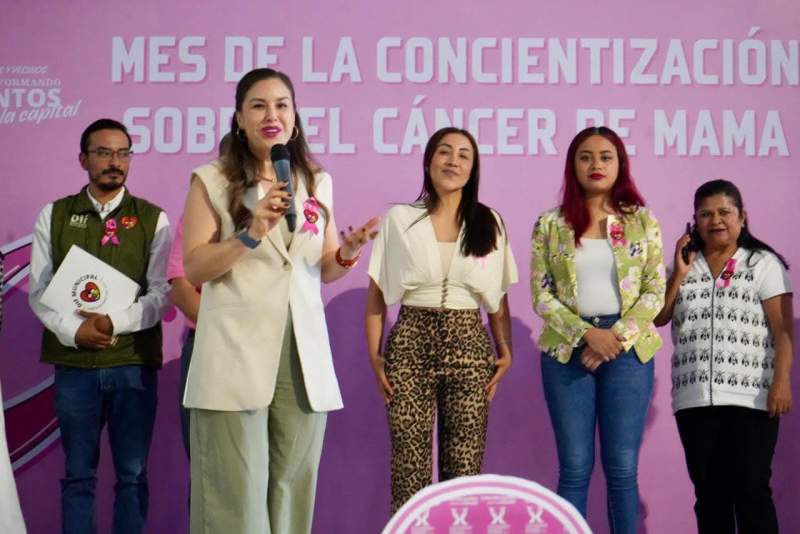 Oaxaca de Juárez se une en rosa: conciencia, prevención y esperanza contra el cáncer de mama