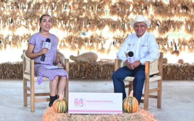 Presenta Sefader primera edición del programa “El campo florece como nunca”