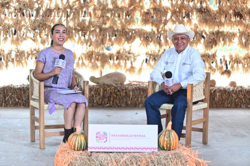 Presenta Sefader primera edición del programa “El campo florece como nunca”