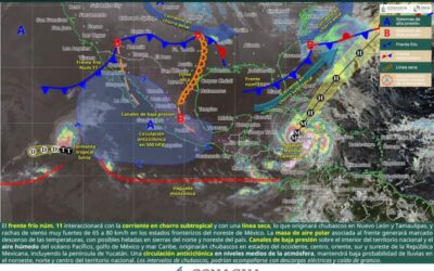 Pronostican baja probabilidad de lluvias y alta radiación solar en Oaxaca para este martes
