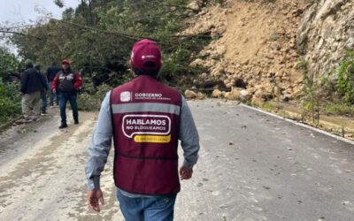 Refuerza Secretaría de Gobierno acciones preventivas ante alerta por lluvias intensas en Oaxaca
