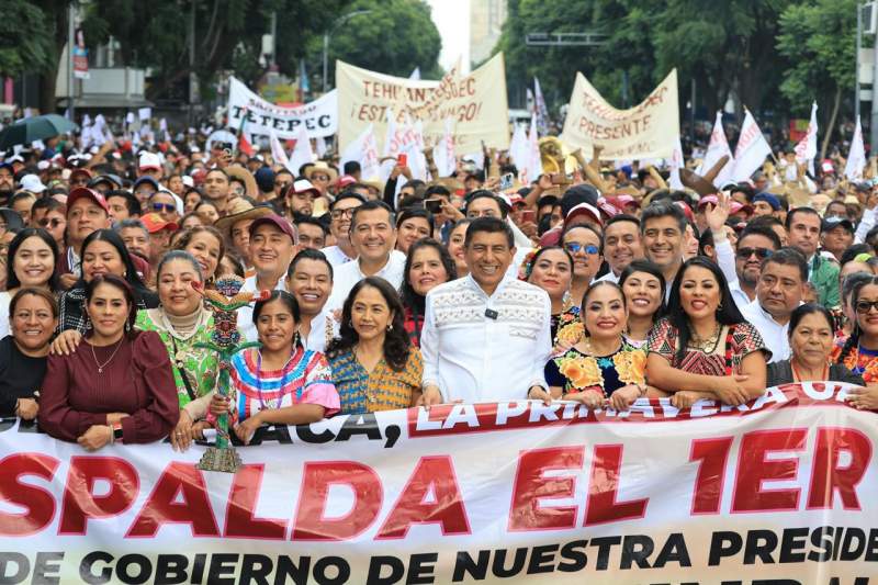 Respalda Salomón Jara primer año de gobierno de la presidenta Claudia Sheinbaum Pardo marcado por hazaña histórica