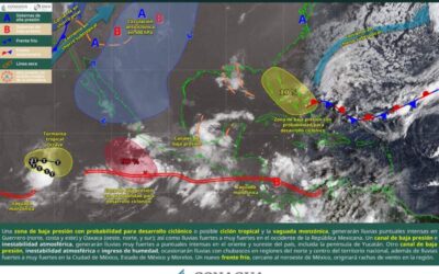 Se mantendrá el tiempo inestable en Oaxaca este viernes: Protección Civil