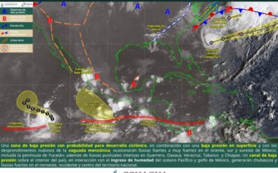 Se mantendrá la presencia de lluvias de intensidad variable durante este miércoles en Oaxaca