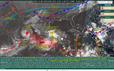 Se prevé temporal muy fuerte de lluvias en Oaxaca