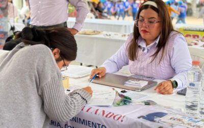 Secretaría del Trabajo realiza Feria Primavera Laboral en Miahuatlán, capital comercial de la Sierra Sur