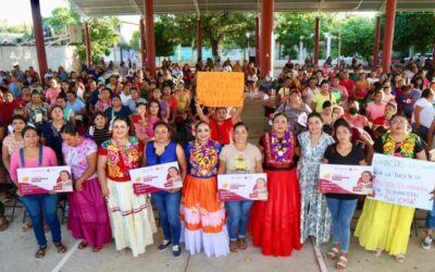 Con más de 2 mil apoyos, Sebienti fortalece el bienestar comunitario en el Istmo de Tehuantepec