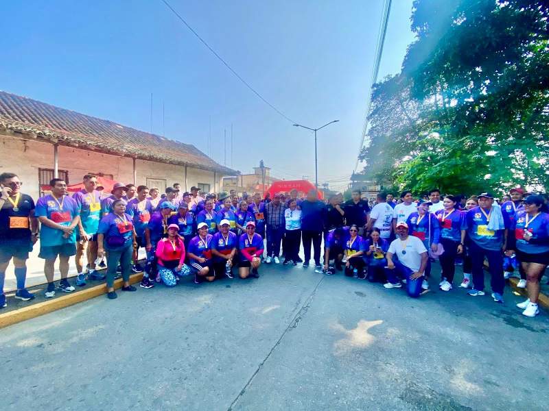 Fundación Nino presente en la 4ta. Carrera Atlética “Por tu salud”, organizada en la Cuenca del Papaloapan.