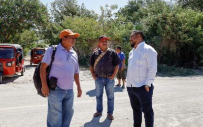 Gobierno juchiteco inicia trabajos de revestimiento en calles principales de la agencia Álvaro Obregón