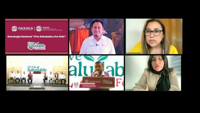 Promueve IEEPO la Estrategia Nacional Vive Saludable, Vive Feliz para el bienestar integral de la niñez