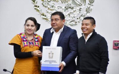 Recibe Congreso de Oaxaca el Paquete Económico para el Ejercicio Fiscal 2026