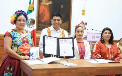 Se suma Gobierno de Oaxaca al Compromiso Nacional por la Vida, Felicidad y Respeto a las Mujeres para erradicar violencia de género