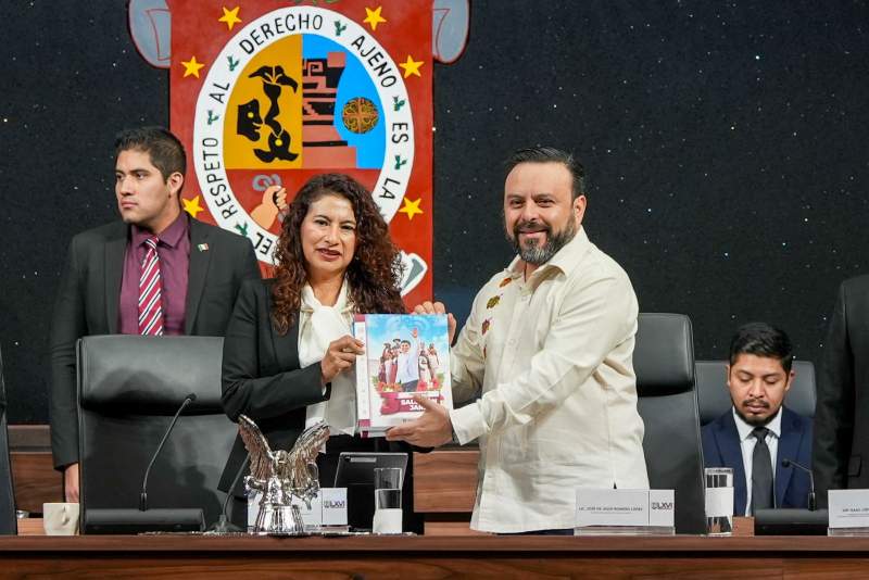 Entrega Poder Ejecutivo Tercer Informe de Gobierno a LXVI Legislatura