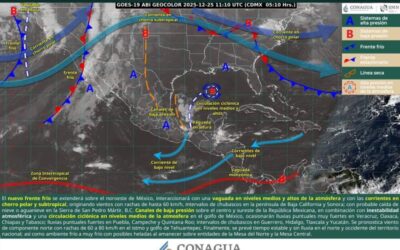 Este jueves persistirán lluvias y nieblas en Oaxaca