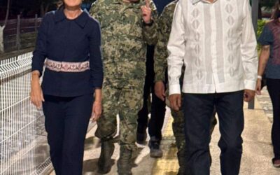 Evalúan Salomón Jara y Claudia Sheinbaum atención integral a familias afectadas por descarrilamiento del Tren Interoceánico