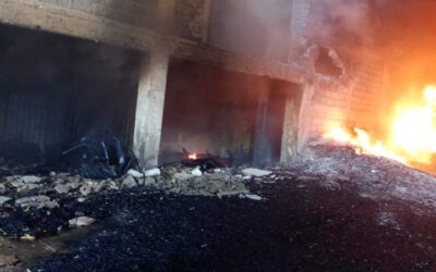 Recomienda Protección Civil no acercarse a zona de incendio registrado en Santo Domingo Tehuantepec